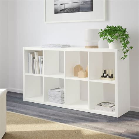 Perfect for CDs, DVDs or other small things you hold dear. . Ikea shelf white